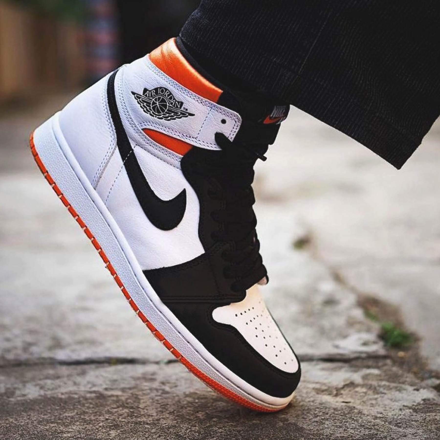 Air Jordan 1 Retro High OG 'Electro Orange' - Kick Game