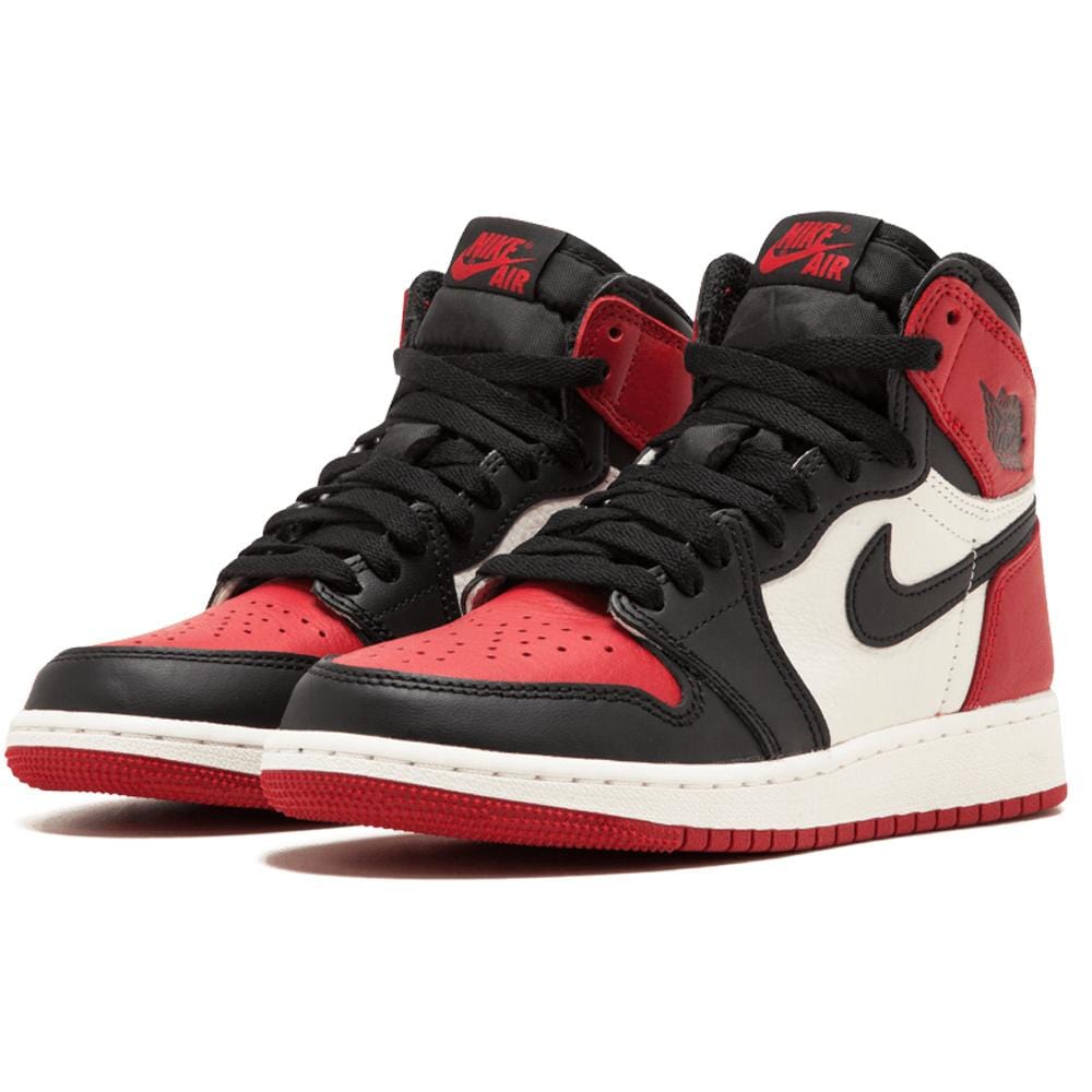 Air Jordan 1 Retro High OG GS "Bred Toe" - Kick Game