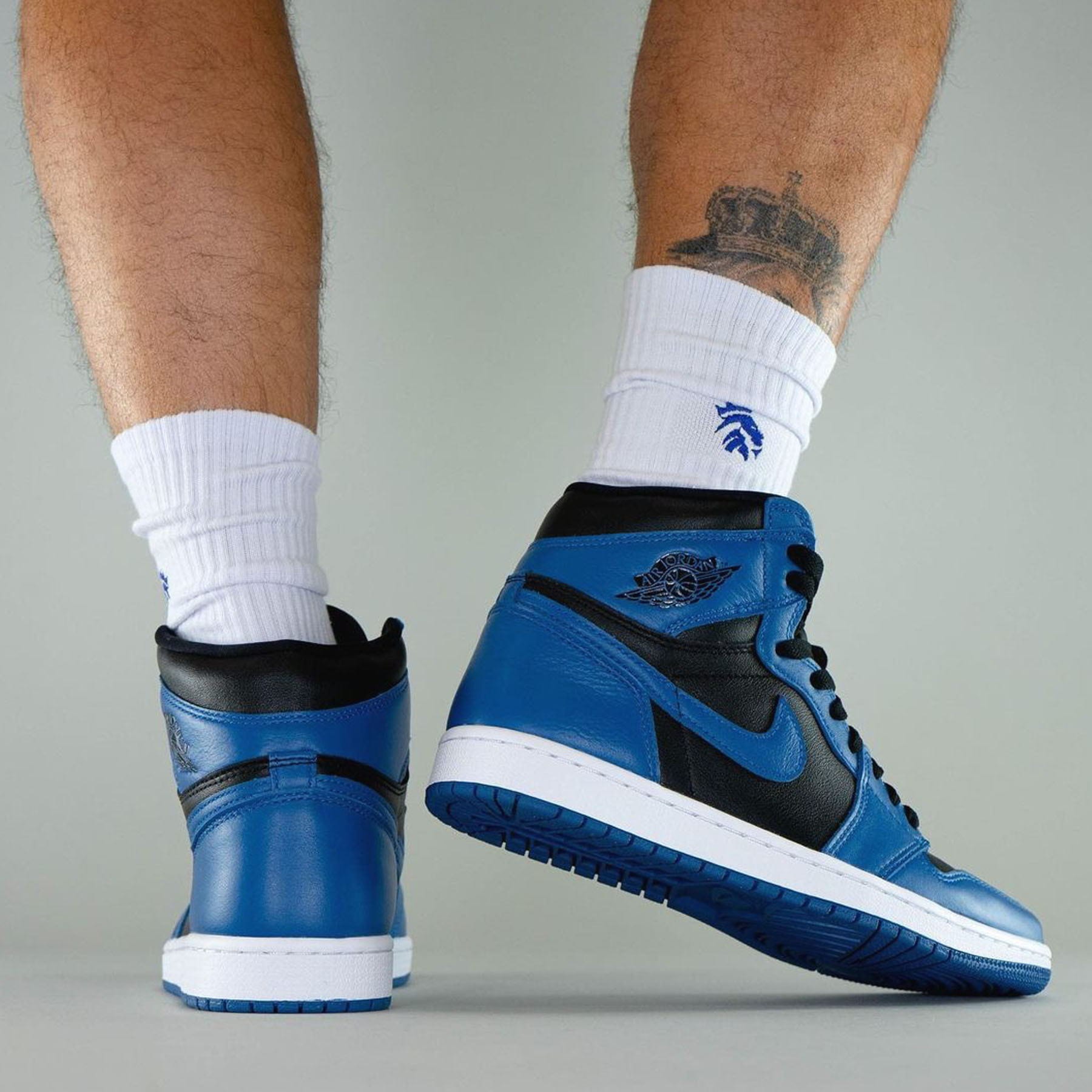 Air Jordan 1 Retro High OG 'Dark Marina Blue' - Kick Game