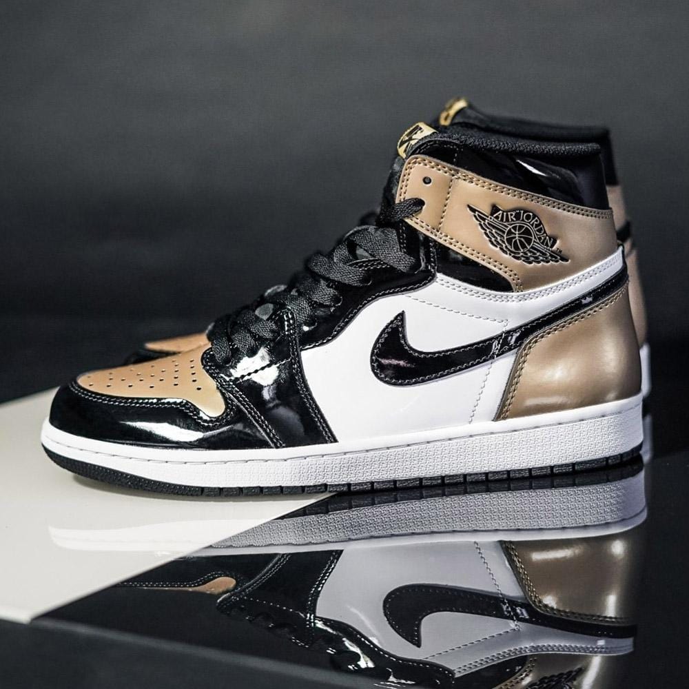 Air Jordan 1 Retro High OG NRG Gold Toe - Kick Game