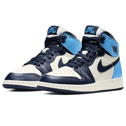 Air Jordan 1 Retro High OG GS 'Obsidian' - Kick Game