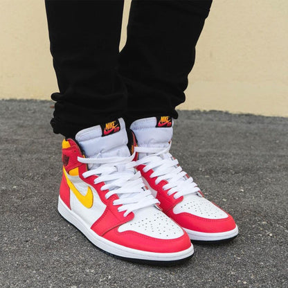 Air Jordan 1 Retro High OG 'Light Fusion Red' - Kick Game