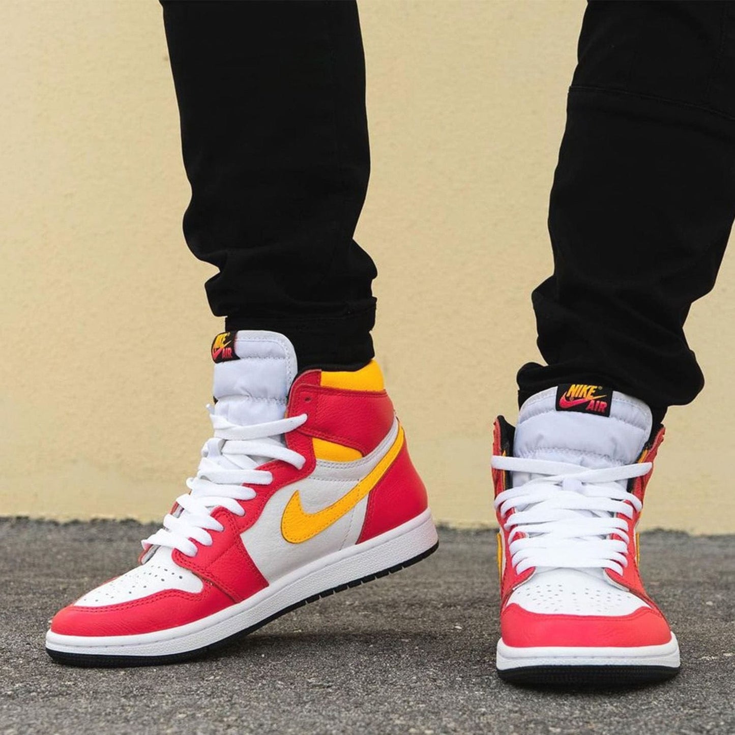 Air Jordan 1 Retro High OG 'Light Fusion Red' - Kick Game