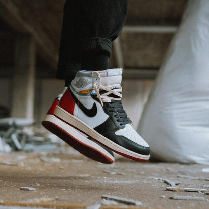 Union x Air Jordan 1 Retro High 'Black Toe' - Kick Game