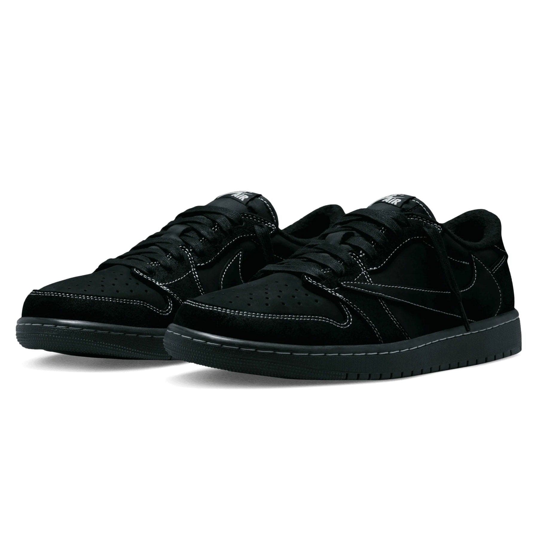 Travis Scott x Air Jordan 1 Low OG SP 'Black Phantom' - Kick Game