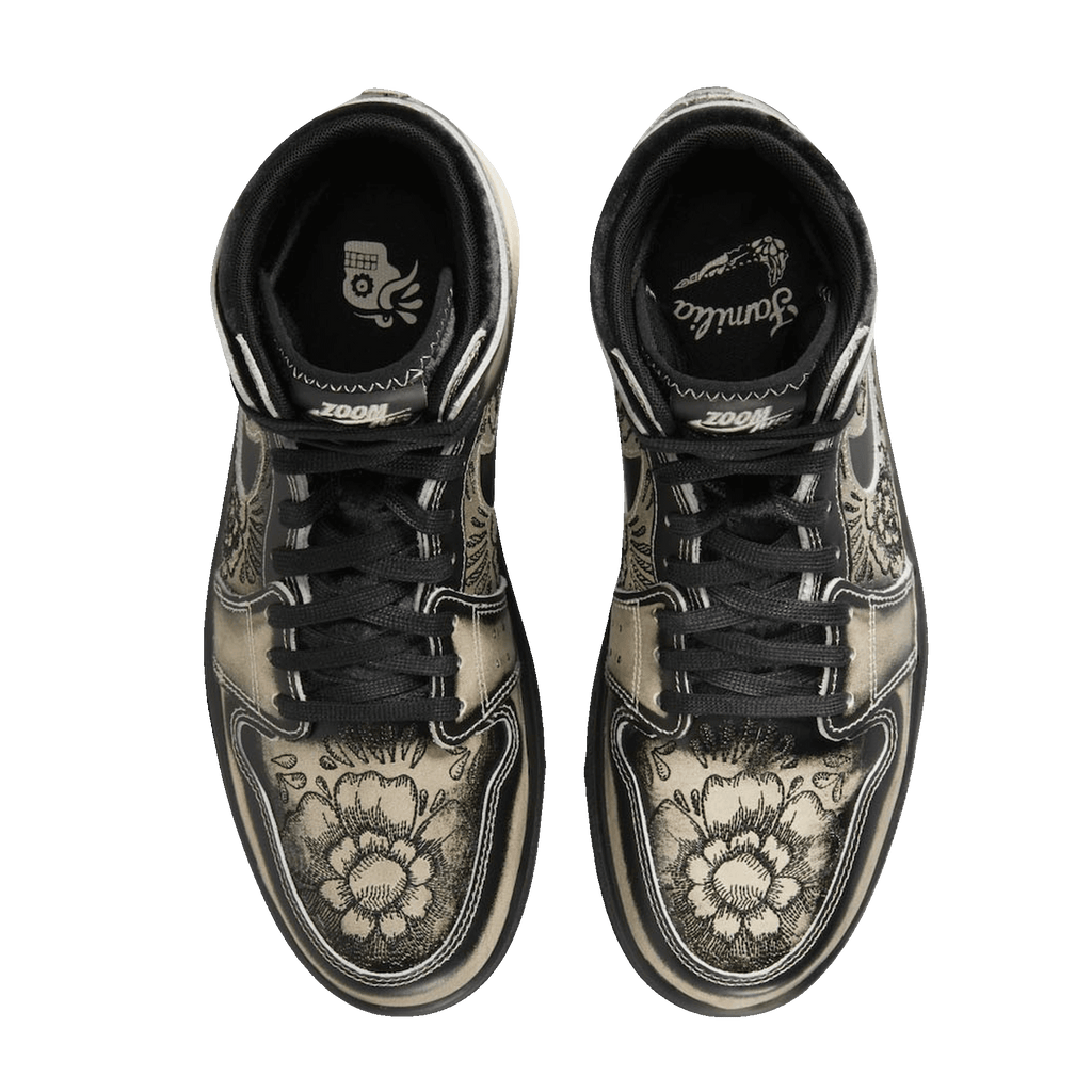 Air Jordan 1 retro high og Black metallic gold-black High Zoom Comfort 2 'Día De Muertos' - JuzsportsShops