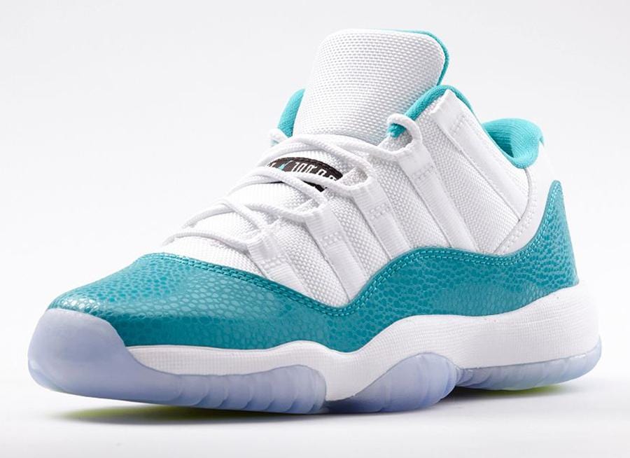 Air Jordan 11 Low GS Aqua Safari - Kick Game