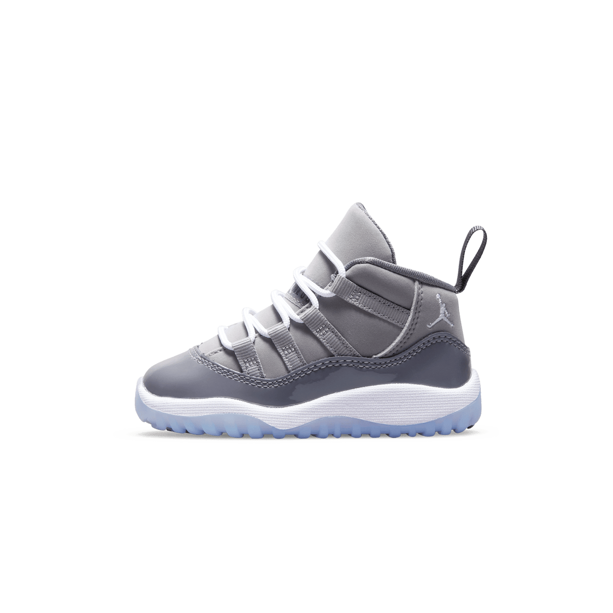 Nike Air official Jordan 1 Retro High Og Bred Patent Leather Me1 Retro TD 'Cool Grey' 2021 - CerbeShops