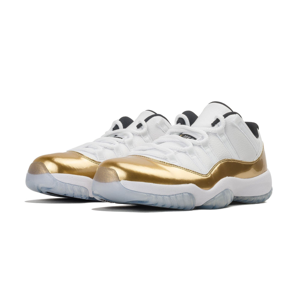 Air Jordan 11 Retro Low White- Metallic Gold — Kick Game