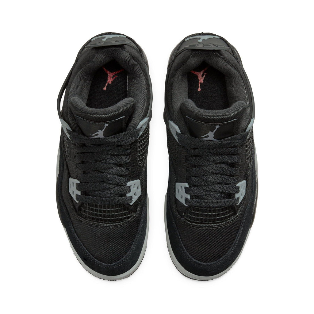 Air Jordan 4 Retro SE GS 'Black Canvas' - Kick Game