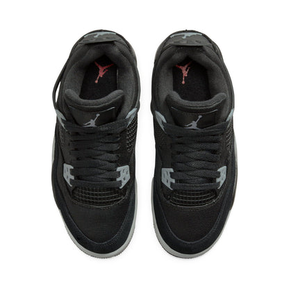 Air Jordan 4 Retro SE GS 'Black Canvas' - Kick Game