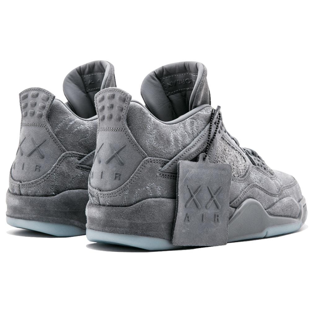 Nike x KAWS Air Jordan 4 Retro 'Cool Grey & White' - UrlfreezeShops