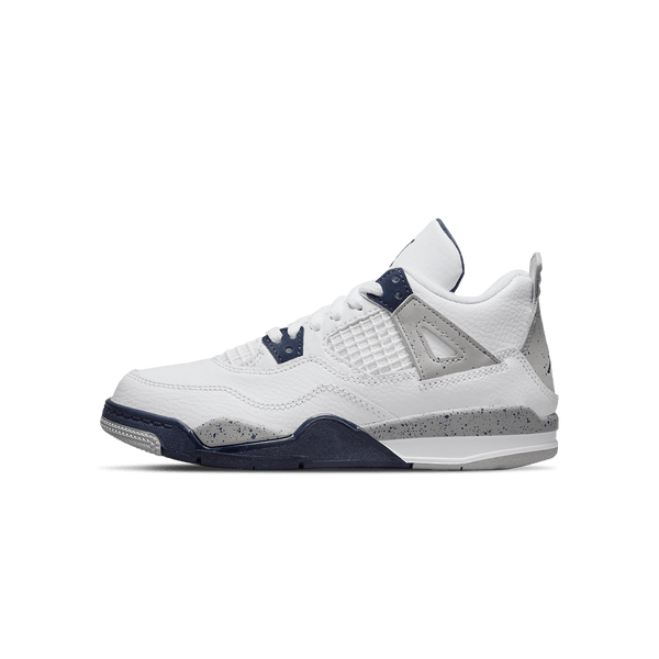 The outsole of the Air Jordan 4 Retro WNTR Loyal Blue
