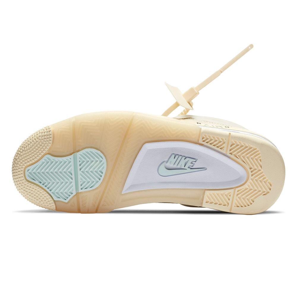 OFF-WHITE x Wmns Air Jordan 4 SP 'Sail' - Kick Game