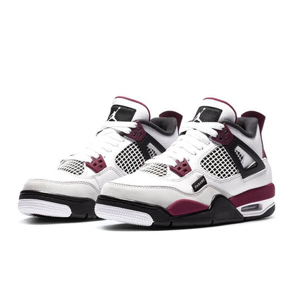 Paris Saint-Germain x Air Jordan 4 Retro GS 'Bordeaux' - Kick Game
