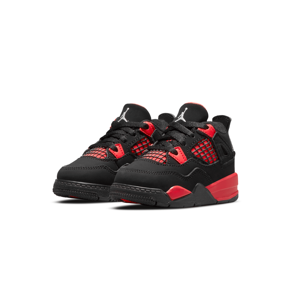 Jordan retro 4 black red shop