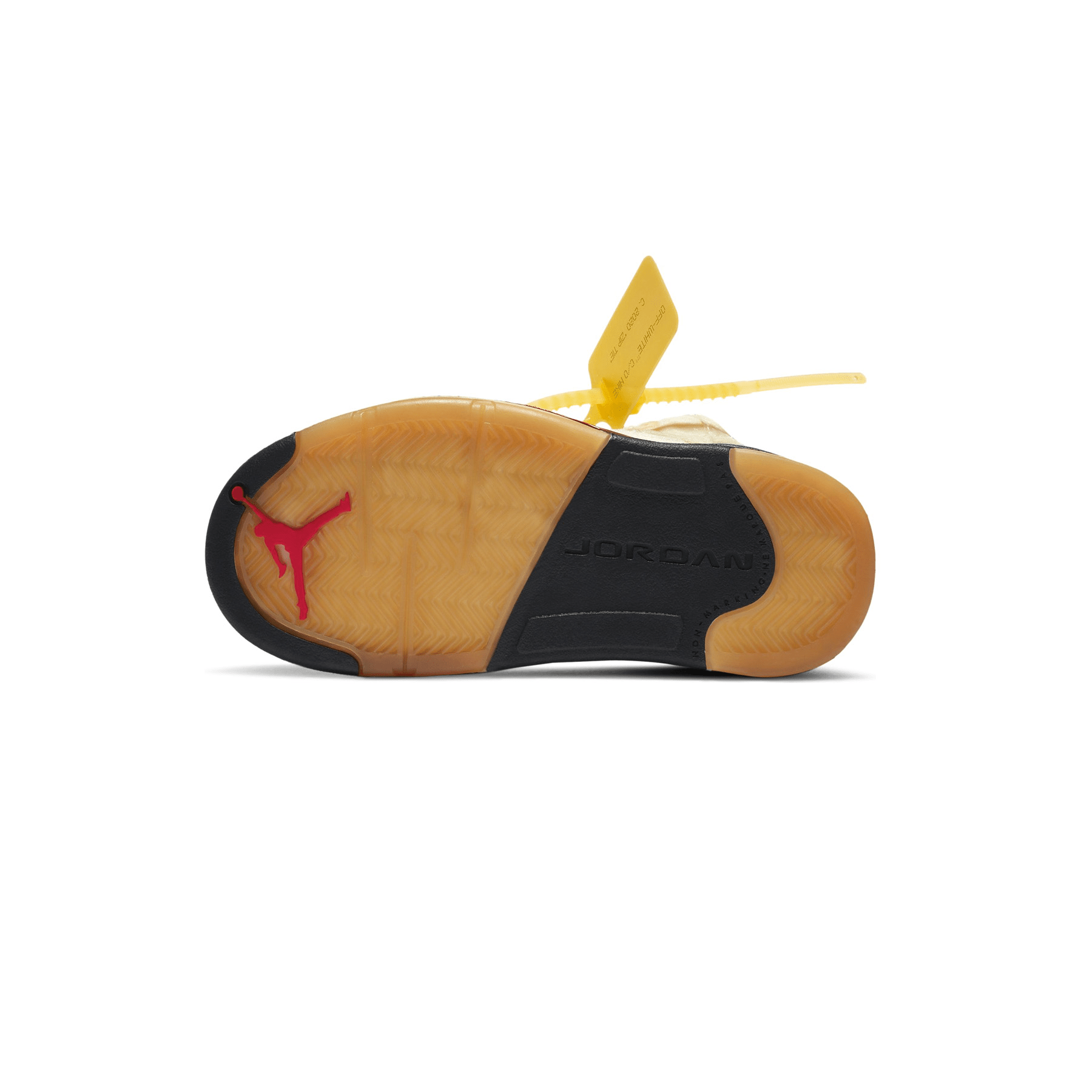 Off-White x Air Jordan 5 Retro SP PS 'Sail' - Kick Game