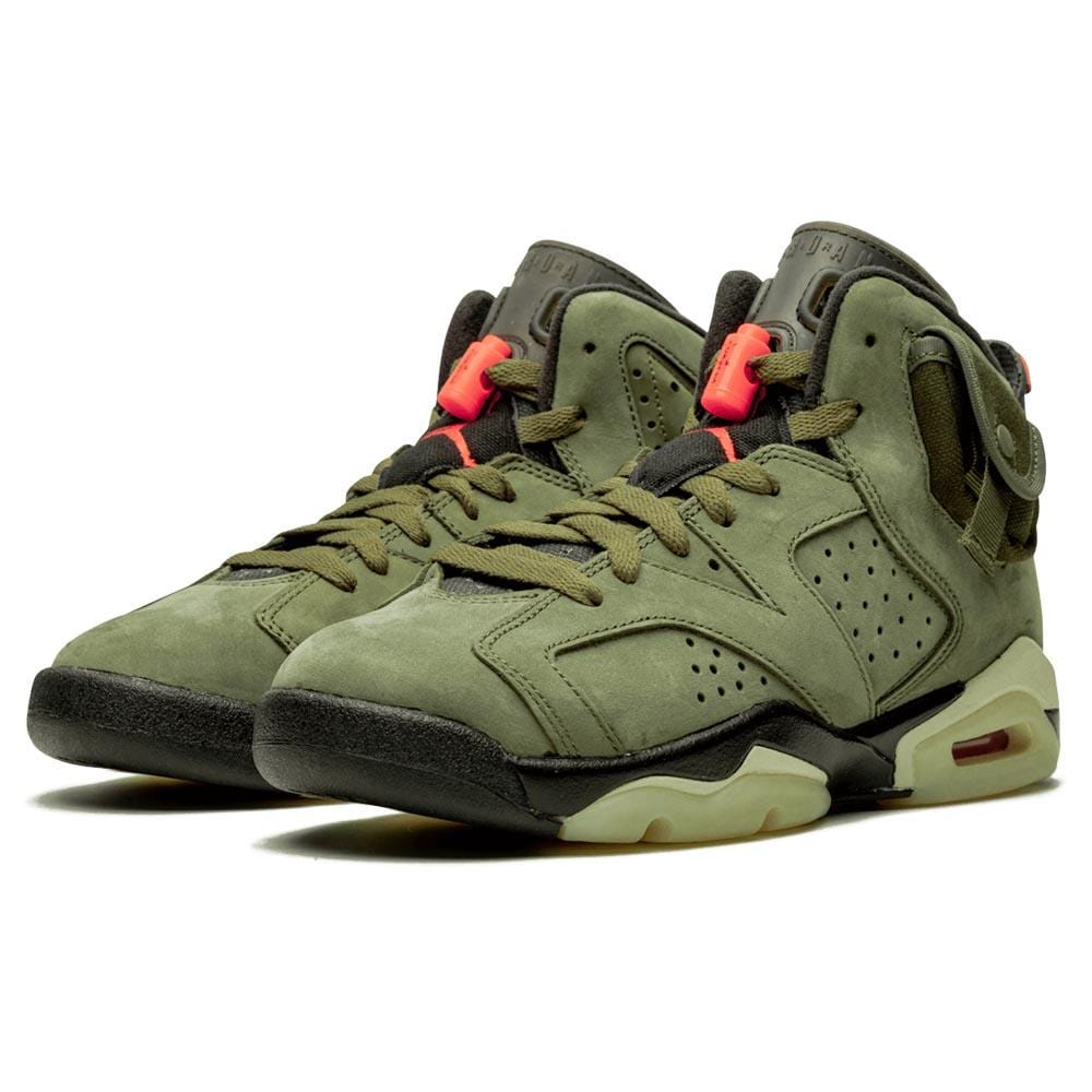 Travis Scott x Air Jordan 6 Retro GS 'Olive' - Kick Game