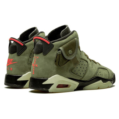 Travis Scott x Air Jordan 6 Retro GS 'Olive' - Kick Game