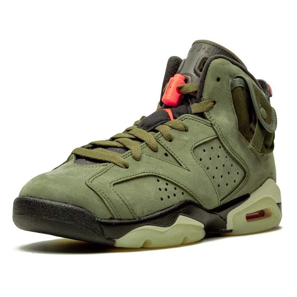 Travis Scott x Air Jordan 6 Retro GS 'Olive' - Kick Game