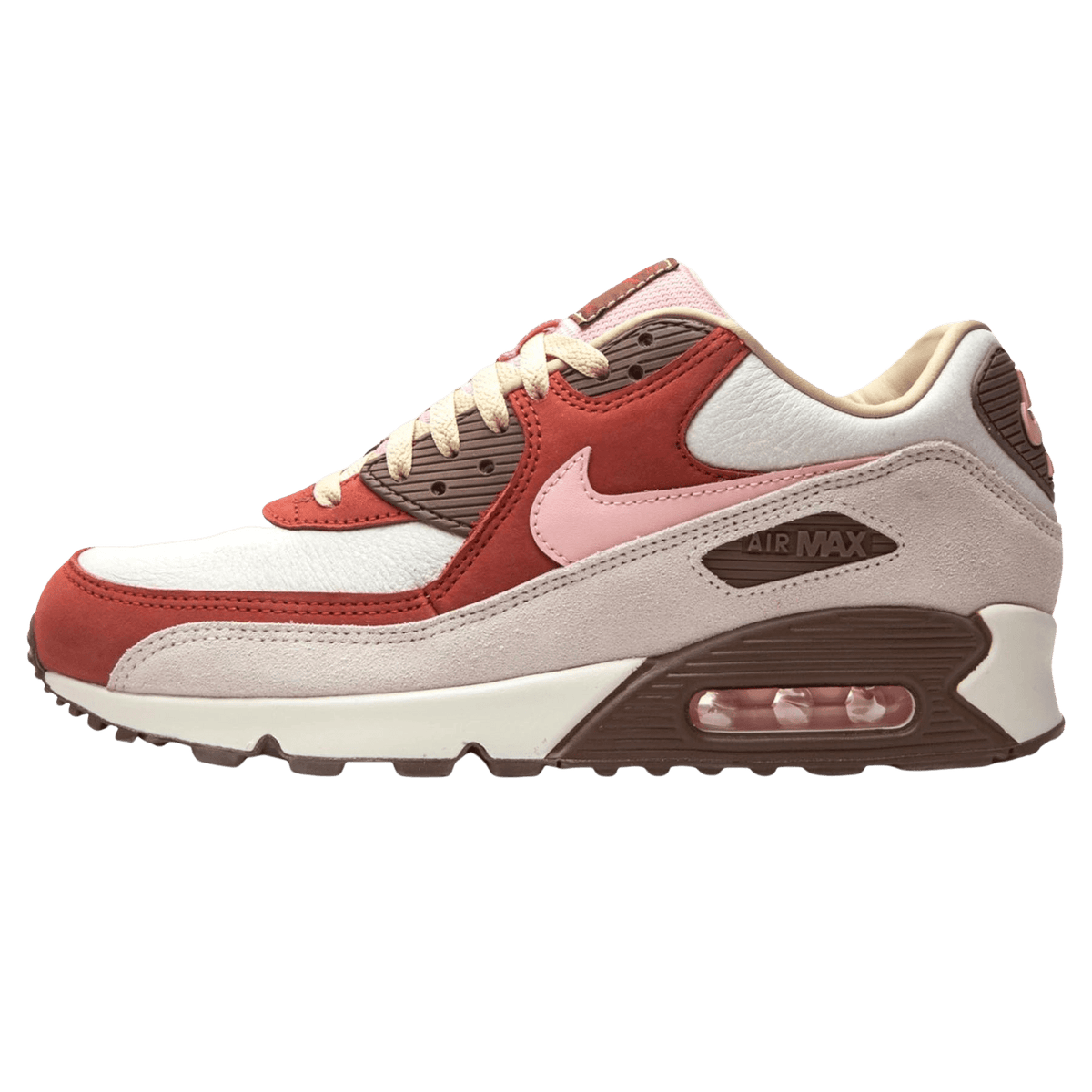 DQM x Nike acg nike acg red and white heart shox shoes women sneakers 'Bacon' 2021 - JuzsportsShops