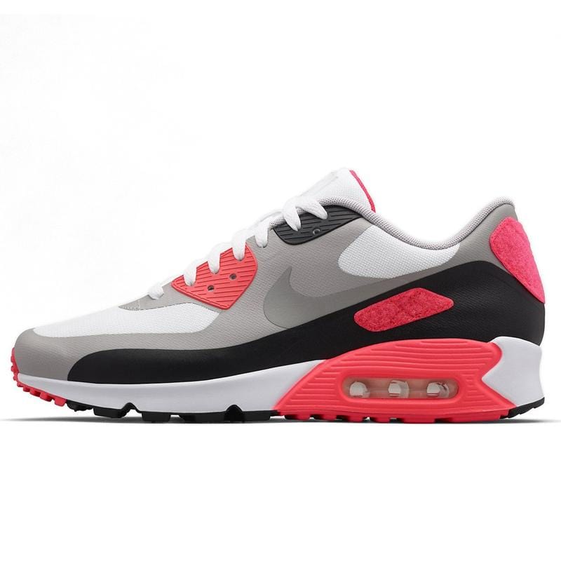 Nike Air Max 90 V SP "Patch" White - Cool Grey - Infrared Red - JuzsportsShops