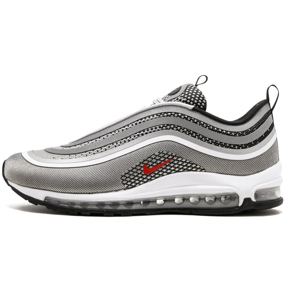 Nike Air Max 97 Ultra Metallic Silver-Varsity Red - Kick Game