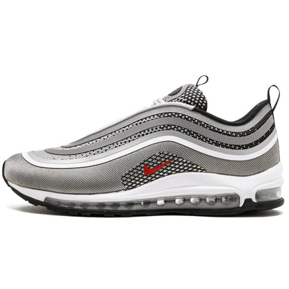 Nike Air Max 97 Ultra Metallic Silver-Varsity Red - Kick Game