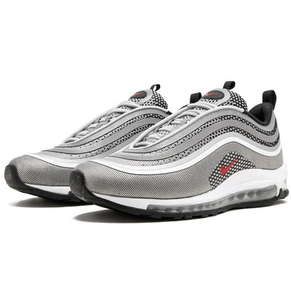 Nike Air Max 97 Ultra Metallic Silver-Varsity Red - Kick Game