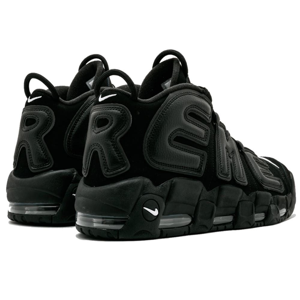 Supreme X Nike Air More Uptempo "Black" - Kick Game