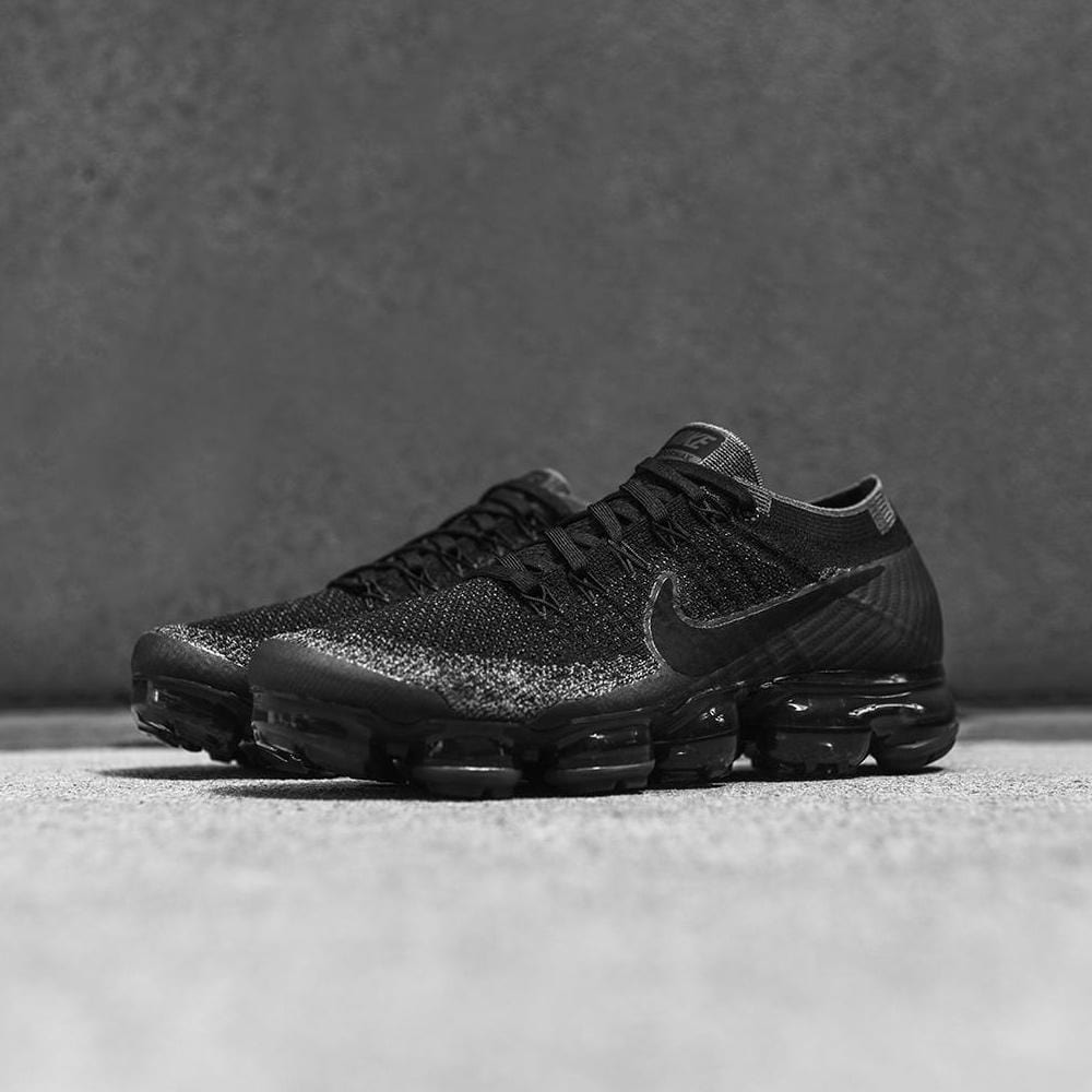 Nike Air VaporMax Flyknit Black-Anthracite - Kick Game