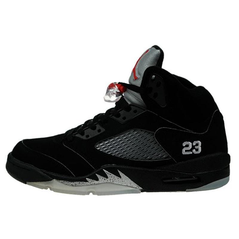 Air Jordan 5 Retro 'Black Metallic Silver' - Kick Game