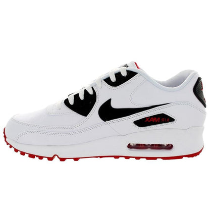 Nike Air Max 90 Ltr White-Black-University Red - Kick Game