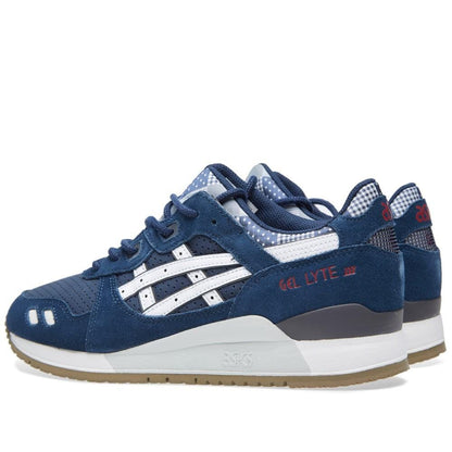 ASICS GEL LYTE III 'PATCHWORK' Navy & White - Kick Game
