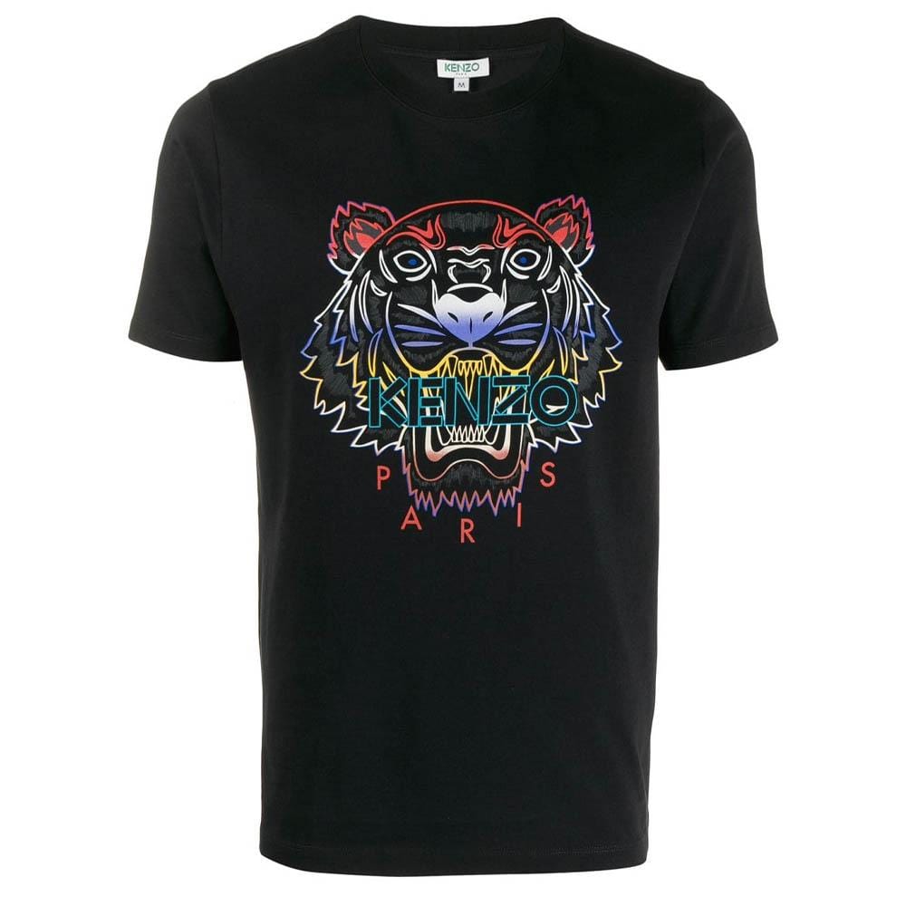 Kenzo Tiger head T-Shirt 'Black' - Kick Game