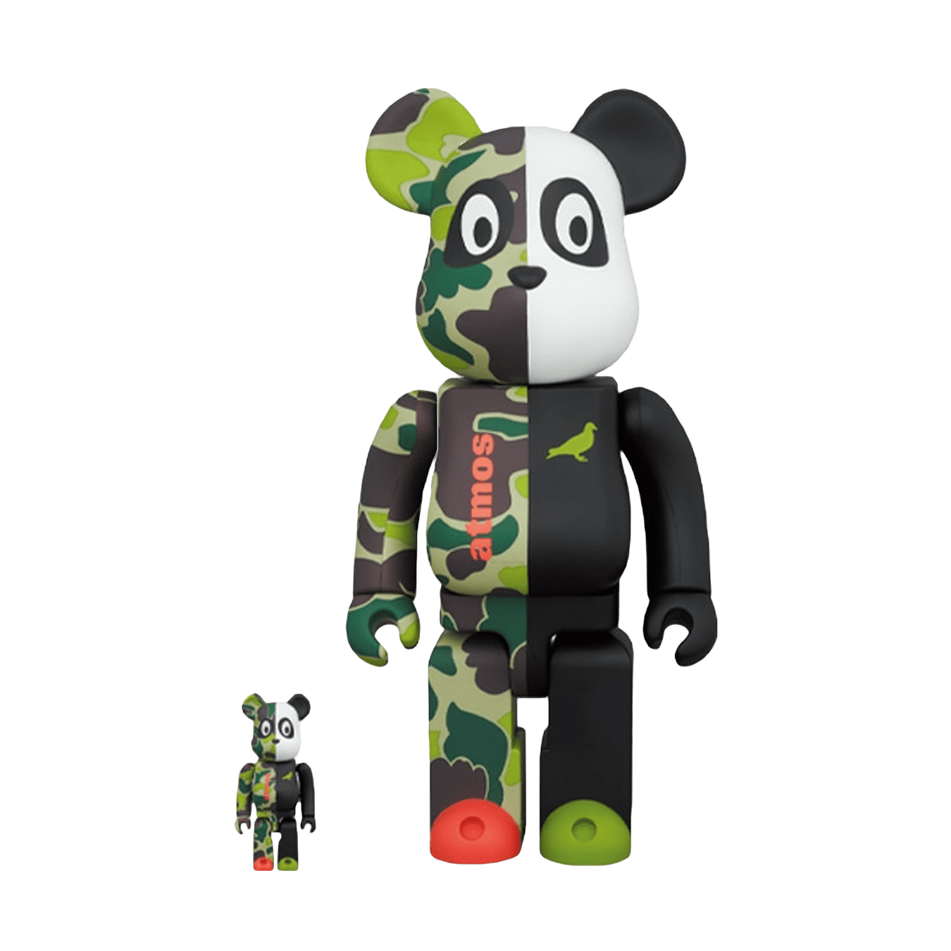 Bearbrick atmos x STAPLE #3 100% & 400% Set - Kick Game