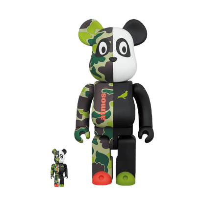 Bearbrick atmos x STAPLE #3 100% & 400% Set - Kick Game