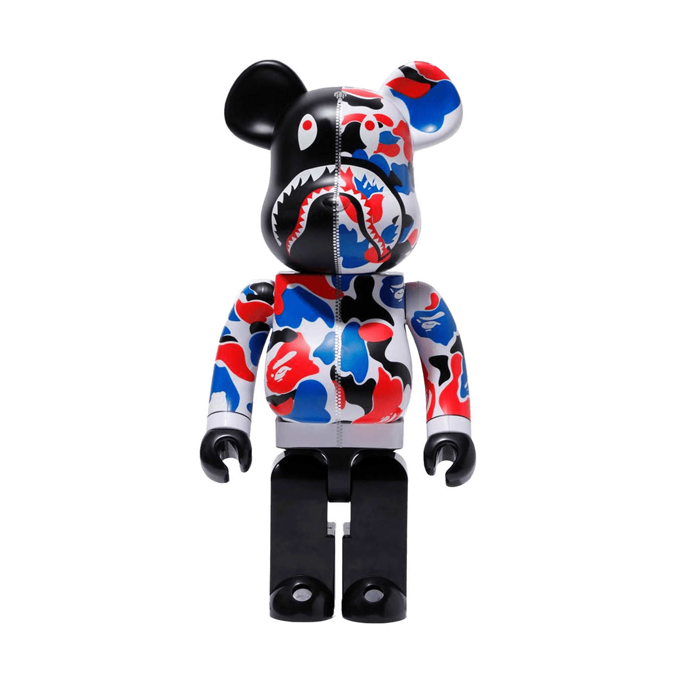 Bearbrick x Bape Shark London Store 1000% - Kick Game