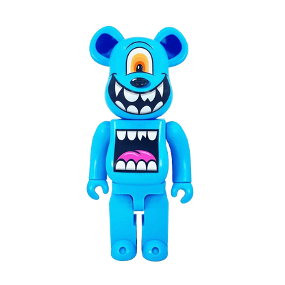 Bearbrick x Greg Mike Hibearnation DesignerCon Exclusive 400% 'Blue' - Kick Game