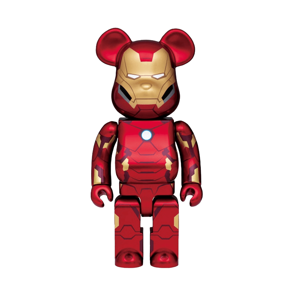 Bearbrick x Ironman Happy Lottery (2021 Version) 400% 'Red' - Kick Game