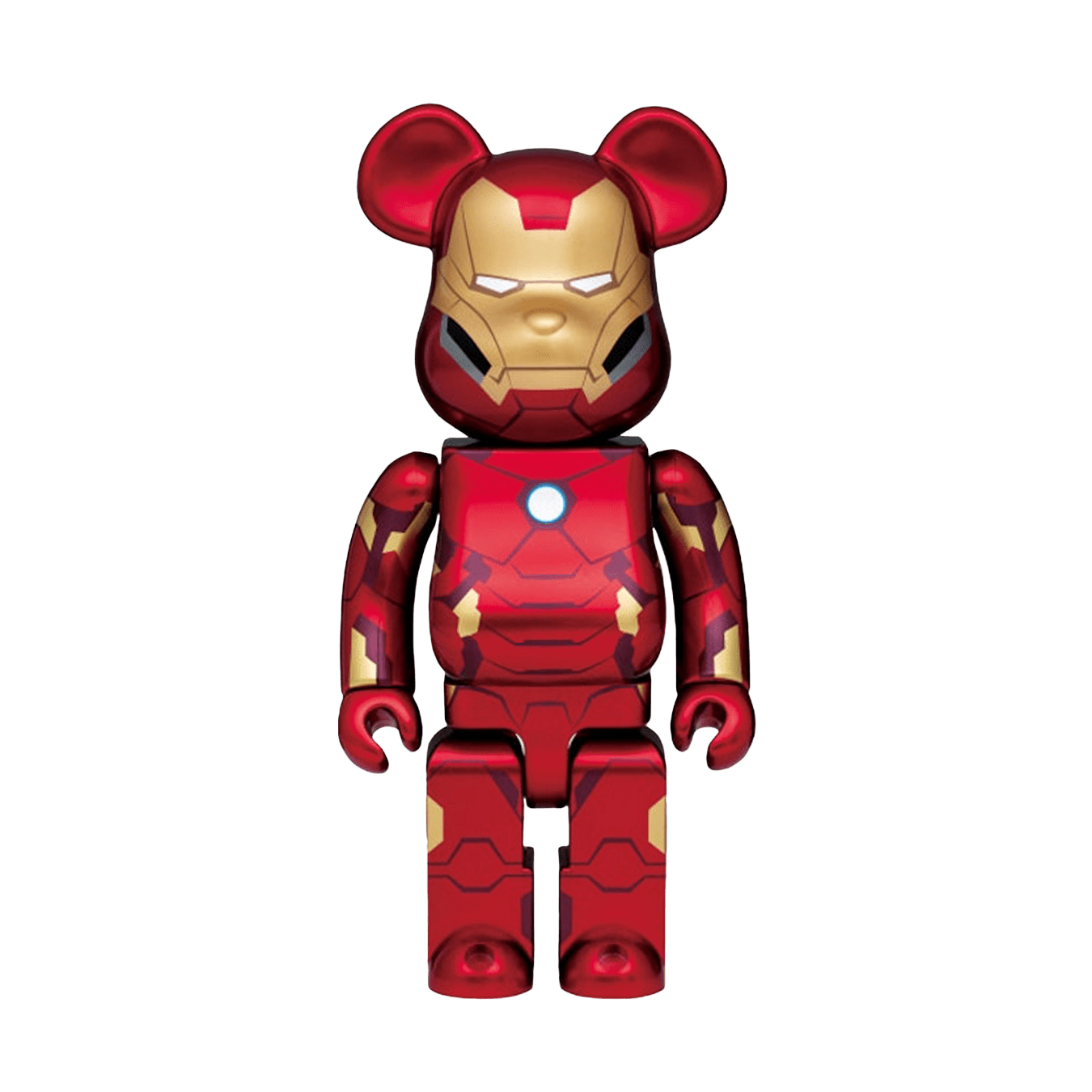 Bearbrick x Ironman Happy Lottery (2021 Version) 400% 'Red' - Kick Game