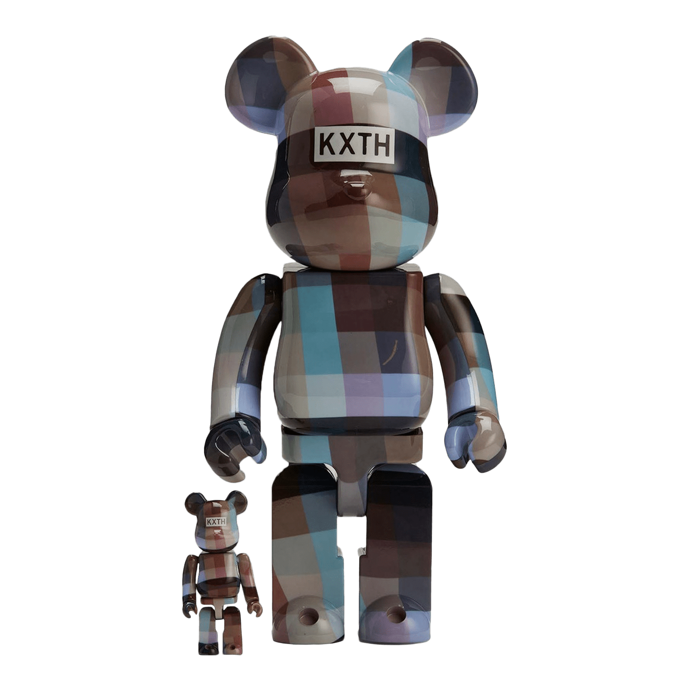 Bearbrick x Kith Palette 10-Year Anniversary 100% & 400% Set 'Multi' - Kick Game