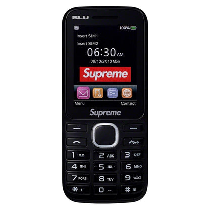 Supreme BLU Burner Mobile Phone Black (FW19) - Kick Game