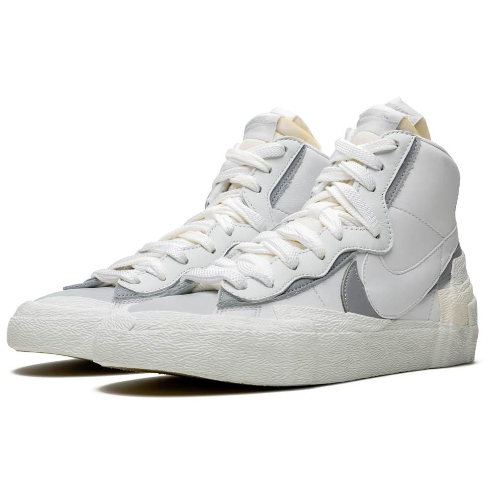 Sacai x Nike Blazer Mid 'White Grey' - Kick Game