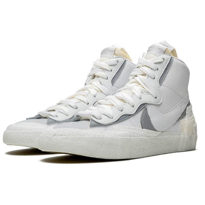 Sacai x Nike Blazer Mid 'White Grey' - Kick Game