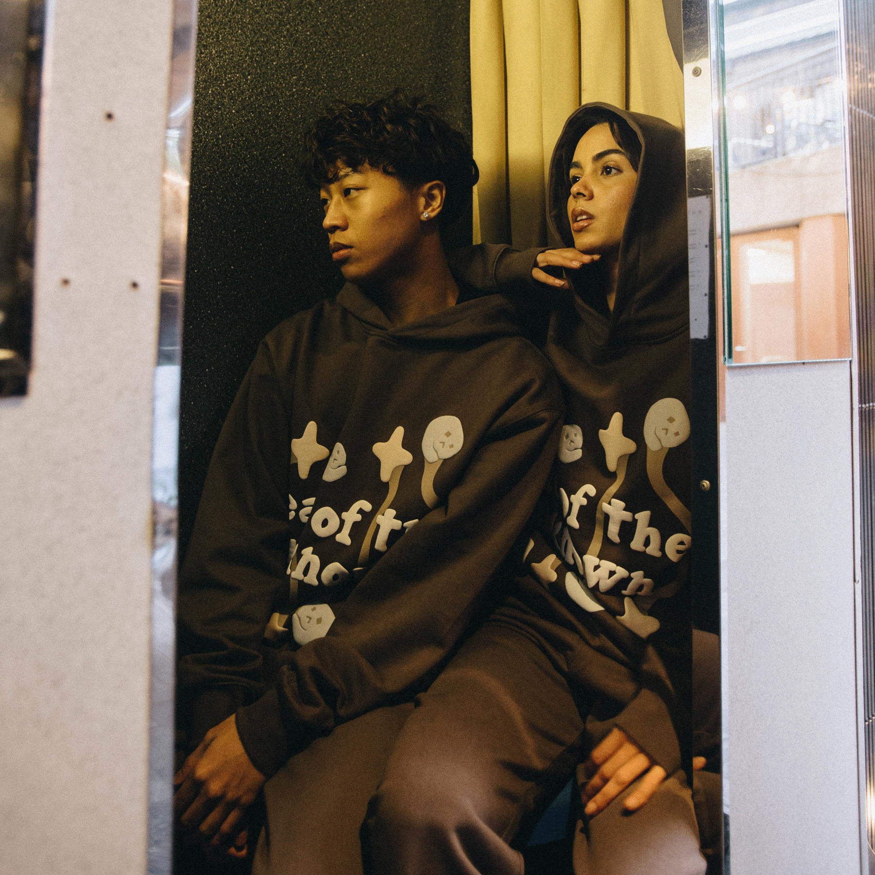 Broken Planet Hoodie x KG 'Granite Brown' - Kick Game