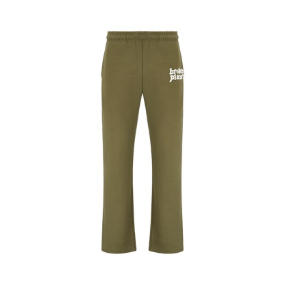 Broken Planet x KG Sweat Pants 'Olive Green' - Kick Game
