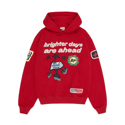 Broken Planet Market Hoodie 'Brighter Days Are Ahead' - Kick Game