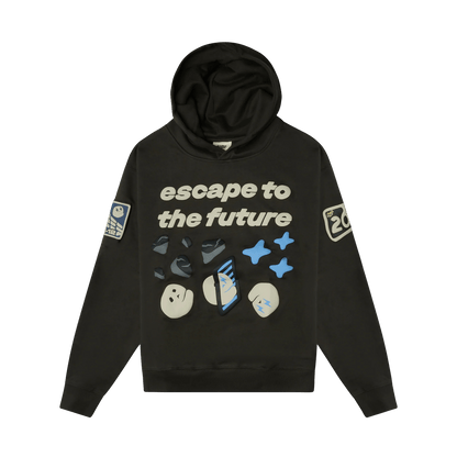 Broken Planet Market Hoodie 'Escape To The Future' - Kick Game