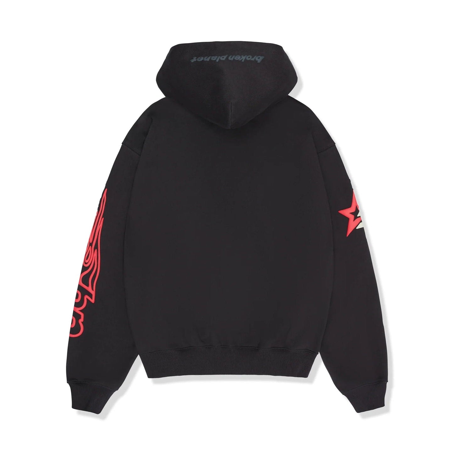 Broken Planet Market Performance Zip Up Hoodie ''Soot Black' - Kick Game